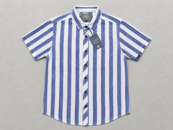 UrbanKids Coastal Stripe Statement Shirt