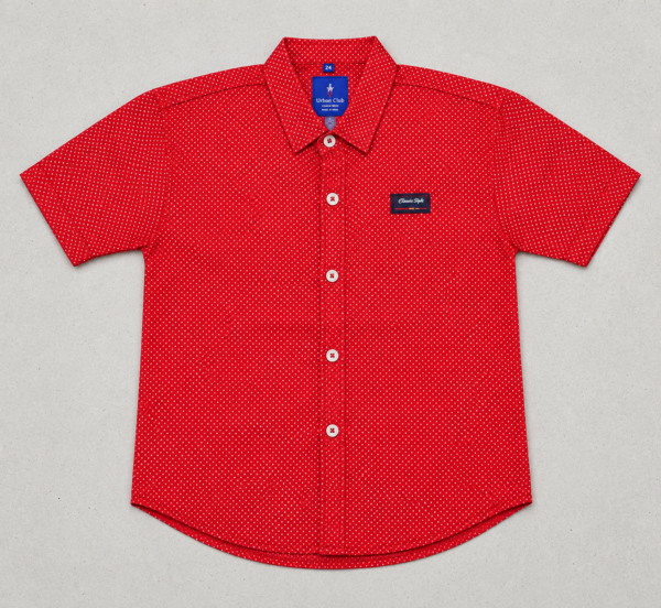 UrbanKids Scarlet Dot Statement Shirt