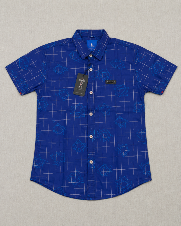 UrbanKids Midnight Sketch Statement Shirt