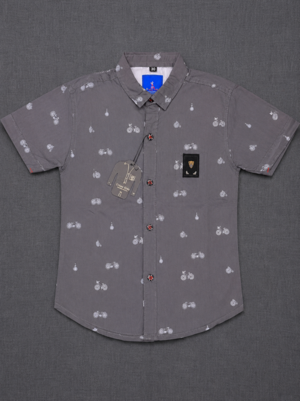 UrbanKids Metro Ride Printed Shirt
