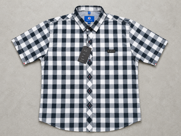 UrbanKids Classic Monochrome Check Shirt