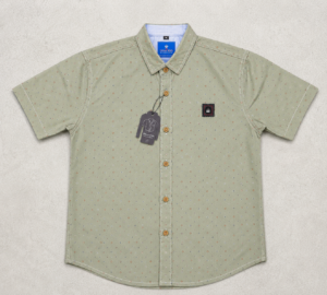UrbanKids Sage Dot Classic Shirt
