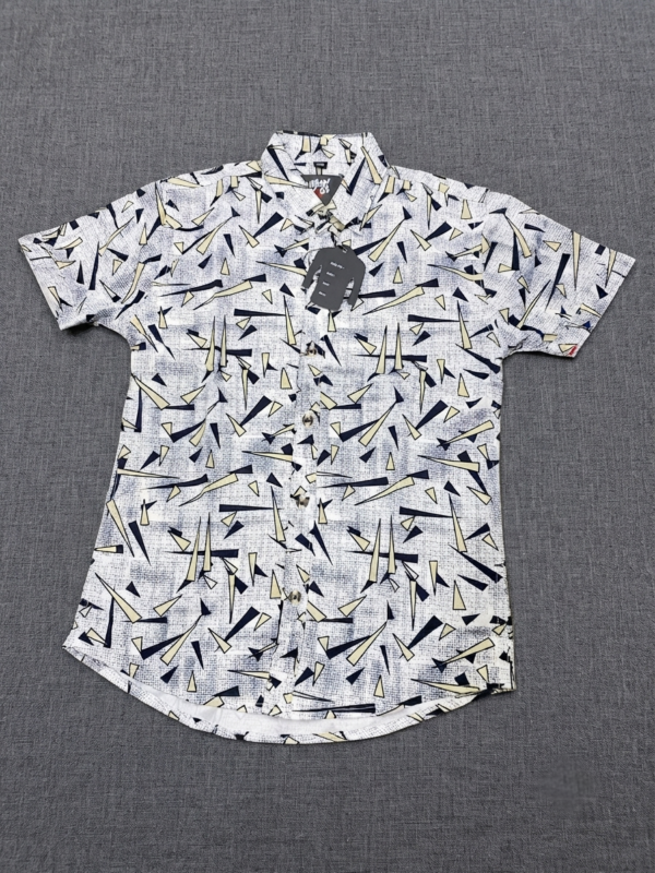 UrbanKids Geo Fusion Printed Shirt